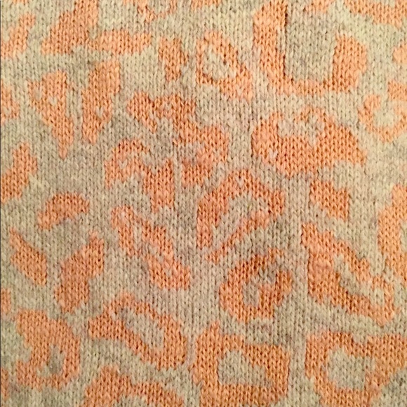 FREE PEOPLE Pink Leopard Sweater - Picture 8 of 9